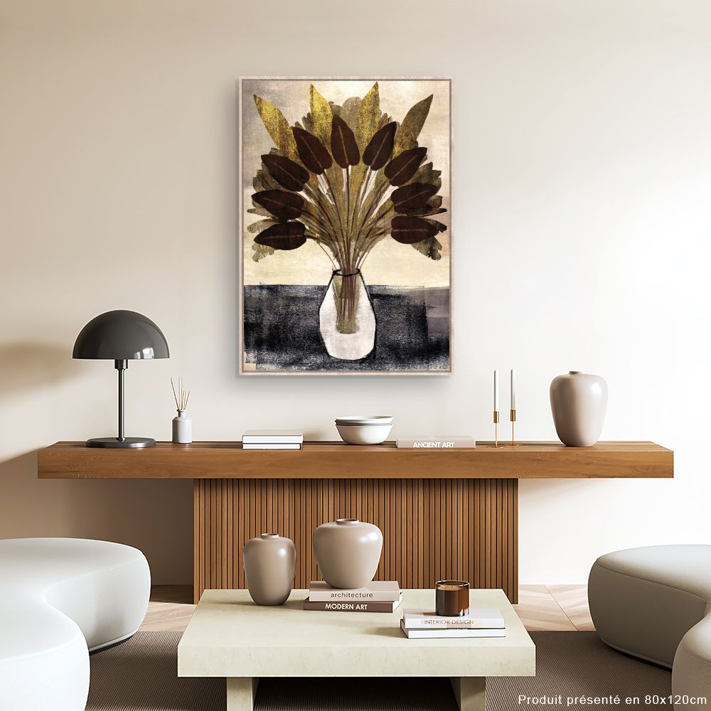 Tableau Feuillage exotique