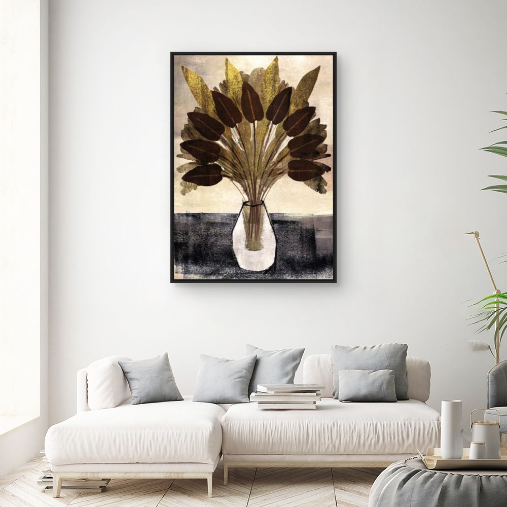 Tableau Feuillage exotique