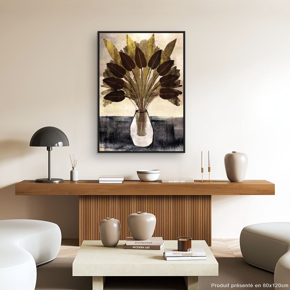 Tableau Feuillage exotique