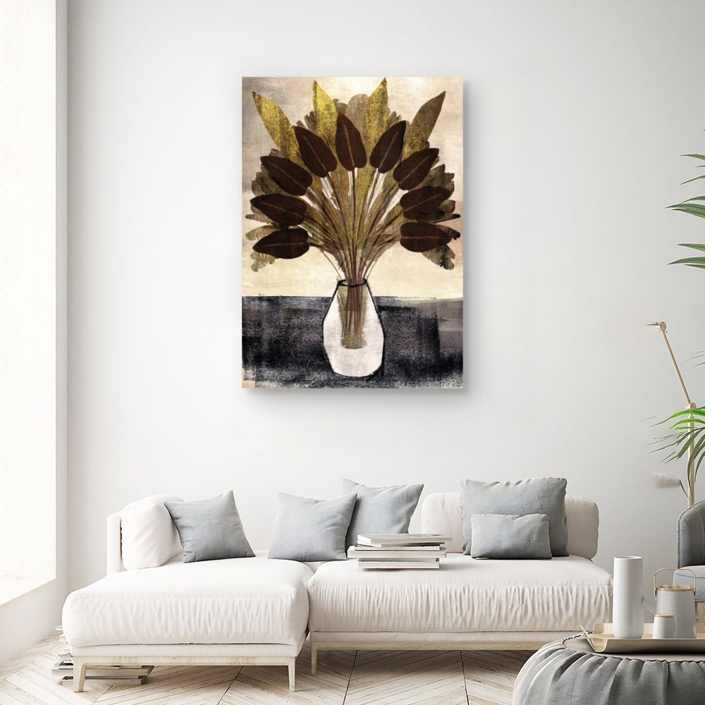 Tableau Feuillage exotique