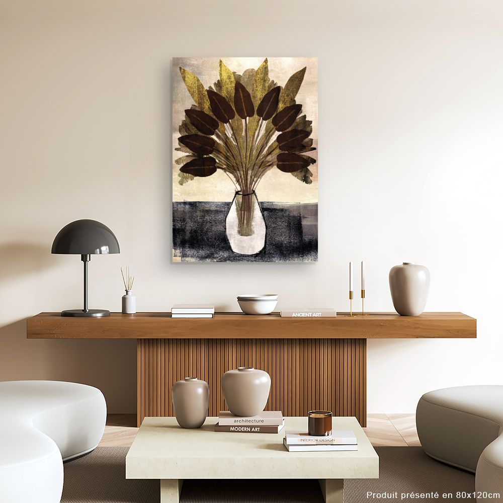 Tableau Feuillage exotique