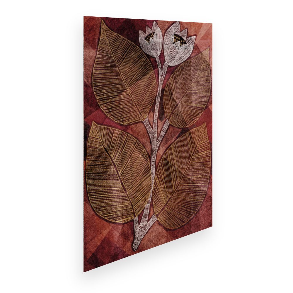 Affiche Feuillage artistique