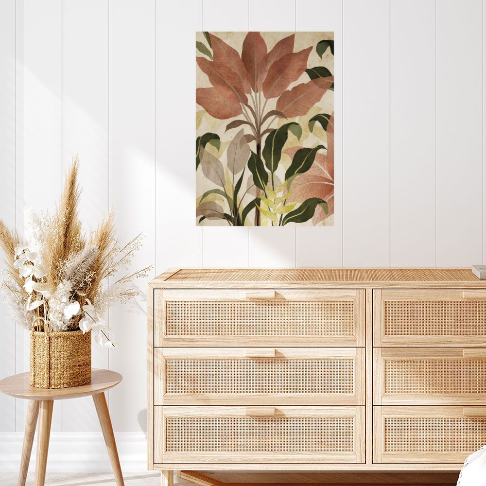 Affiche Feuillage tropical