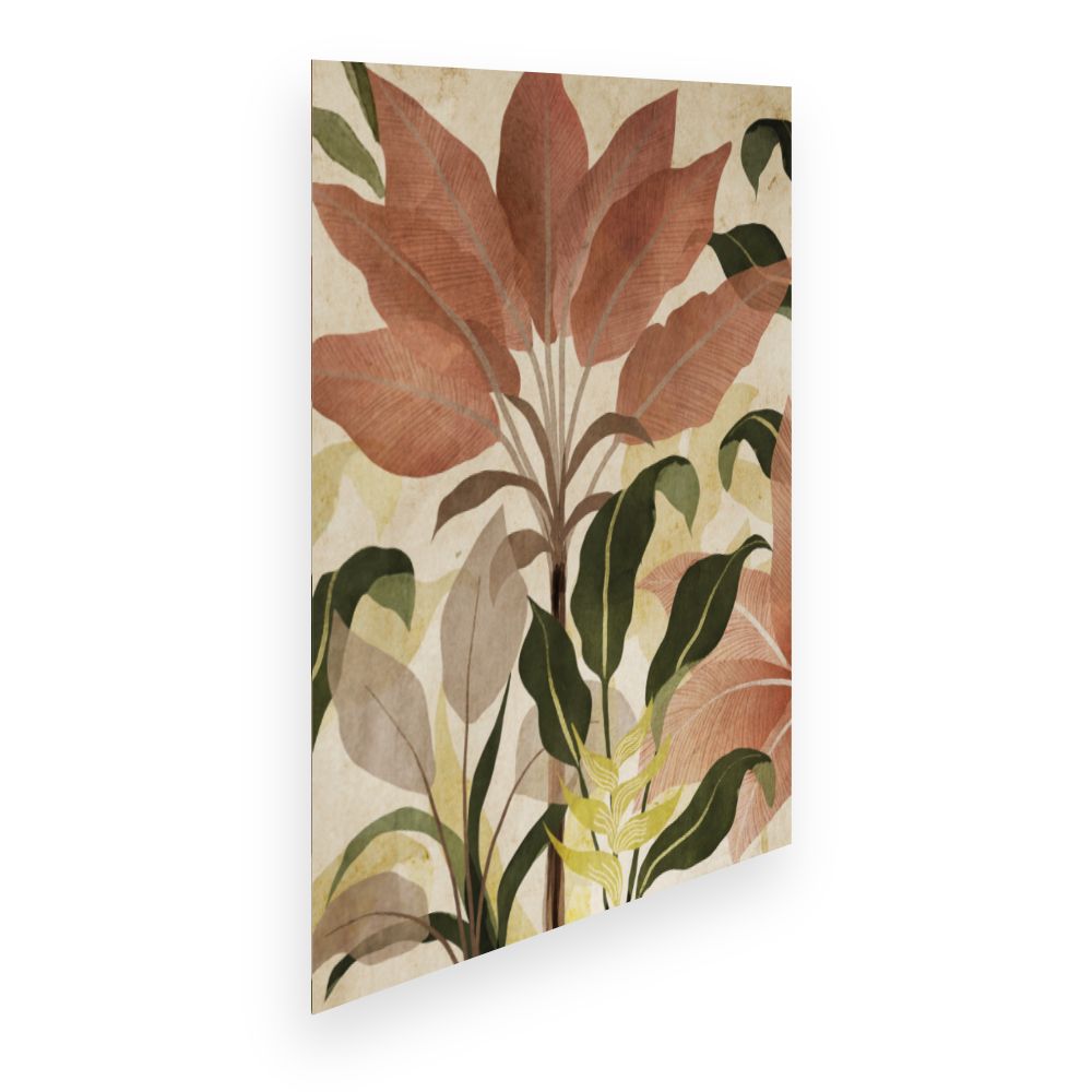 Affiche Feuillage tropical