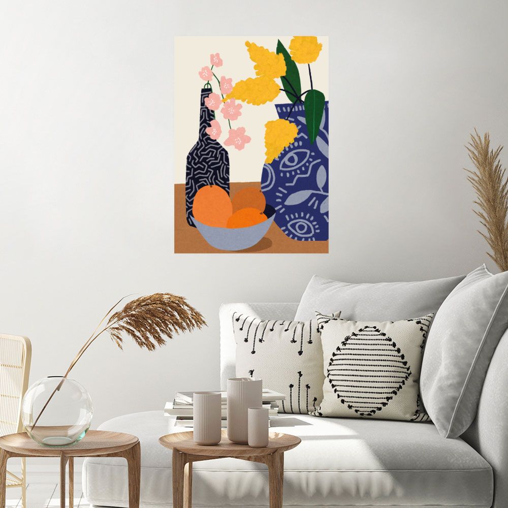 Affiche Composition florale élégante