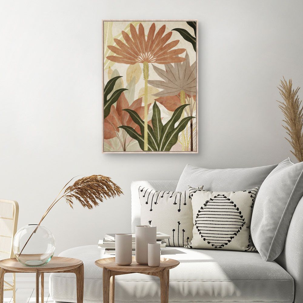 Tableau Fleurs exotiques