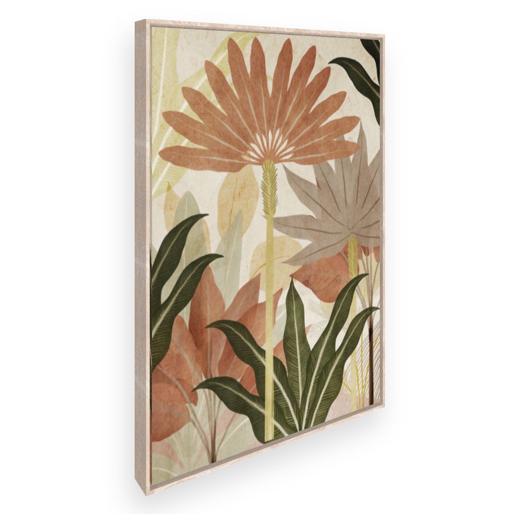 Toile Fleurs exotiques