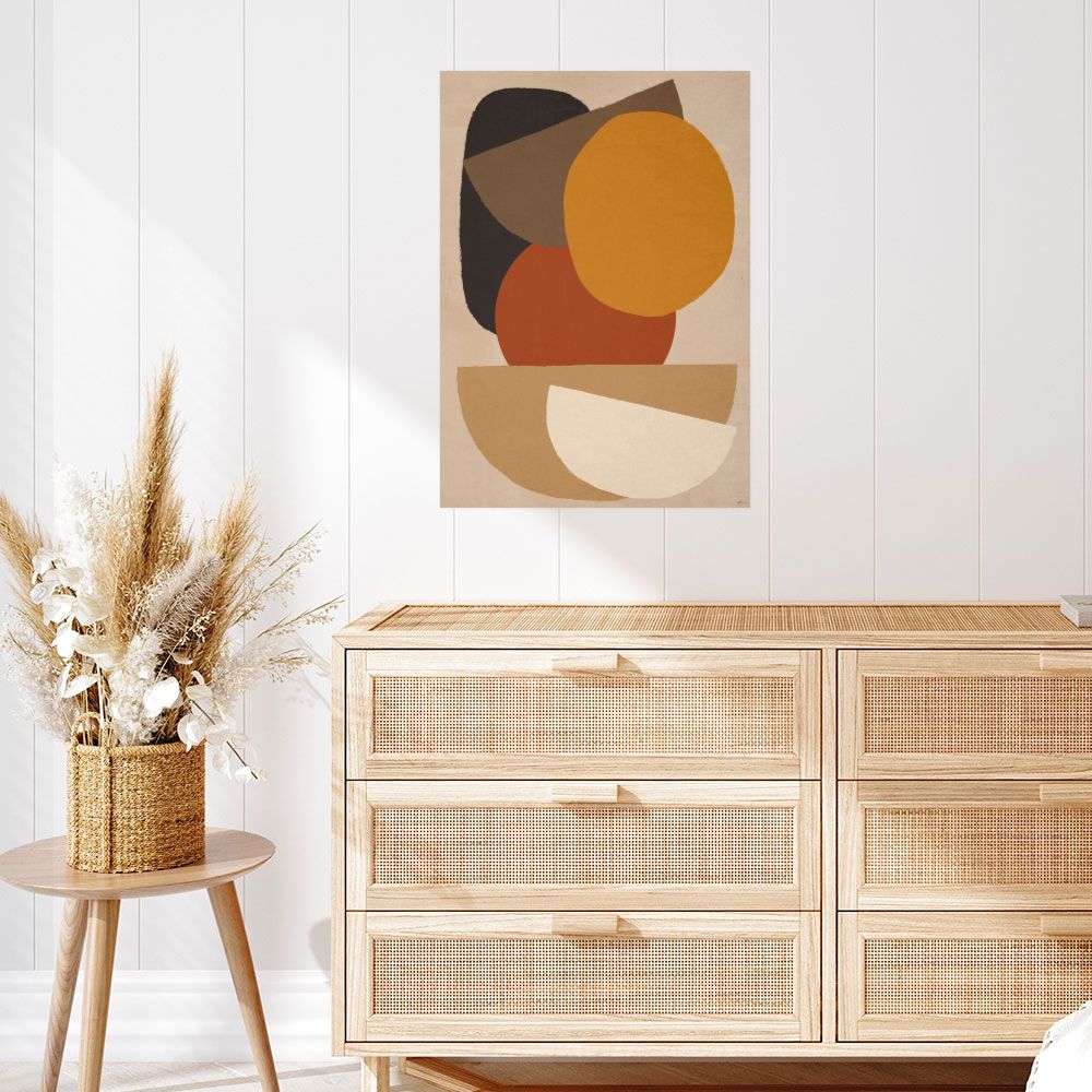 Affiche Formes géométriques élégantes