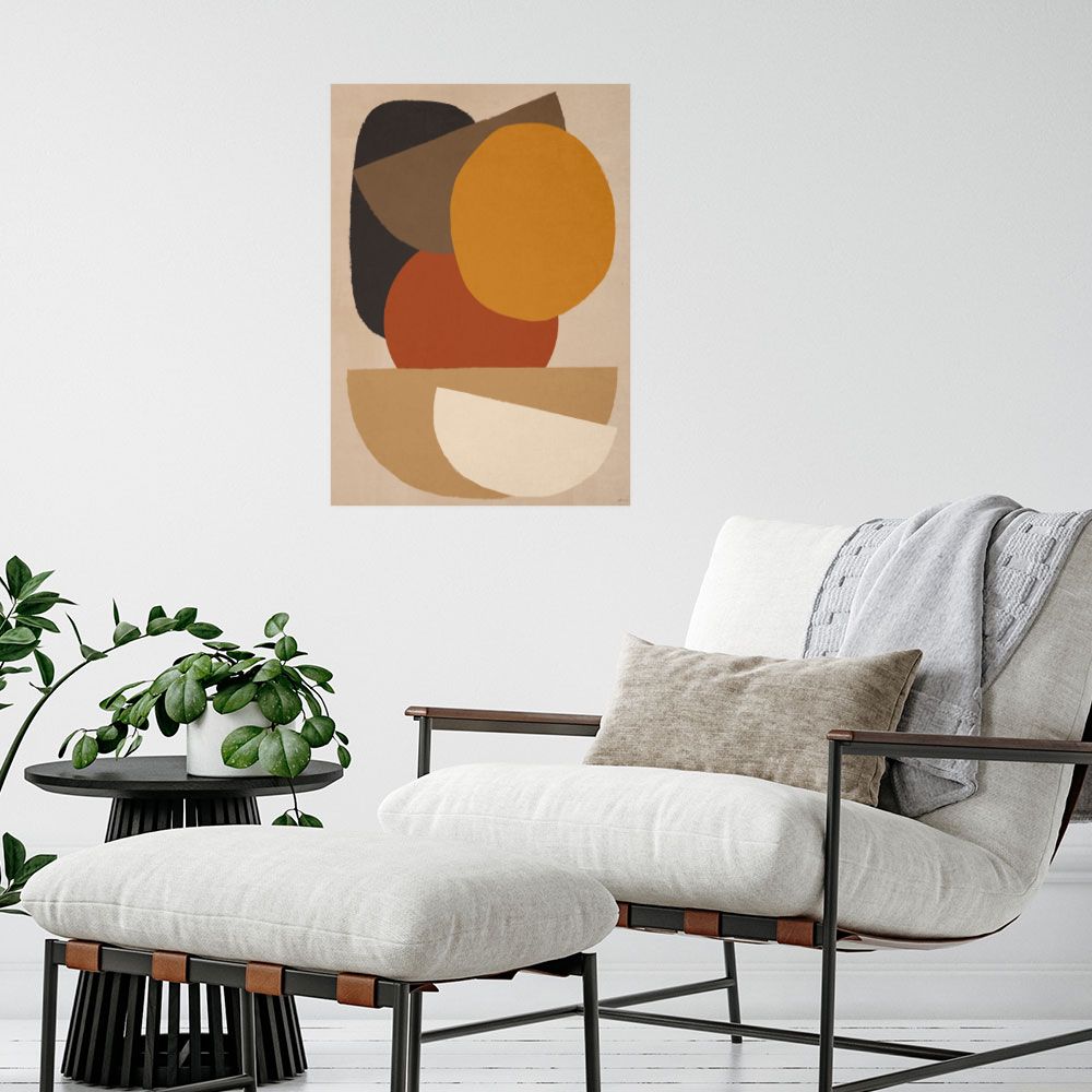 Affiche Formes géométriques élégantes