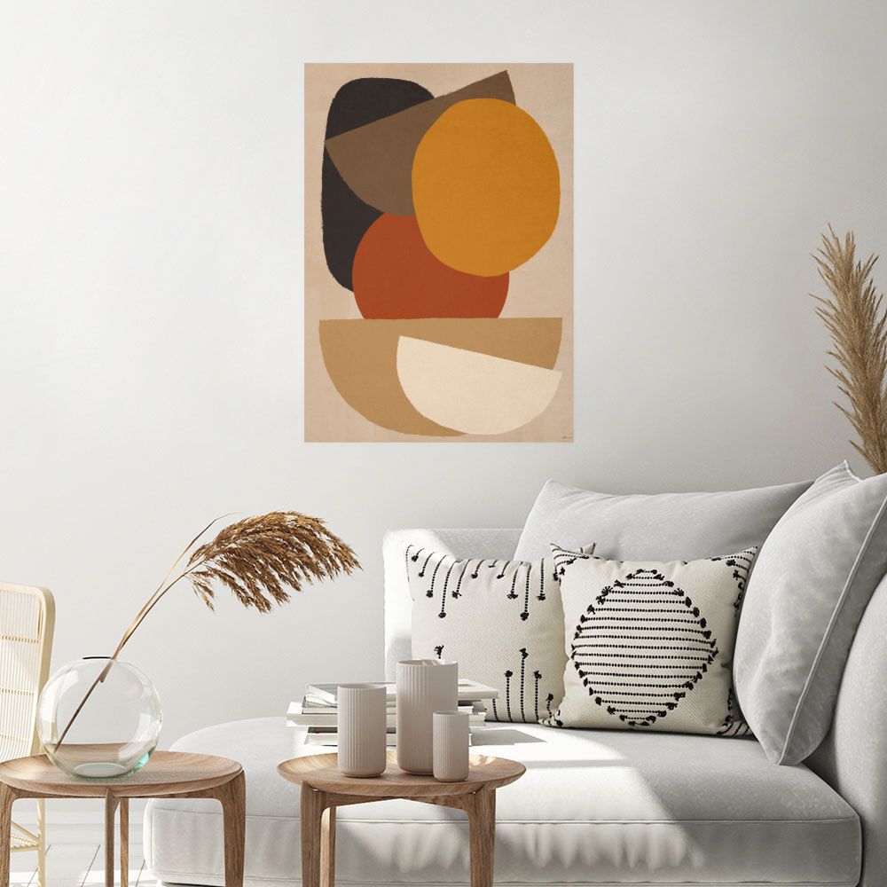 Affiche Formes géométriques élégantes