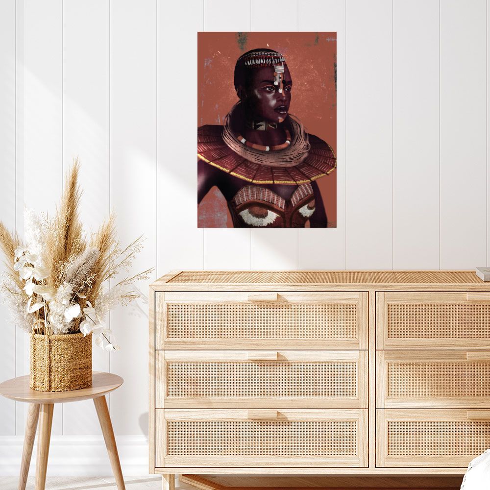 Affiche Portrait élégant