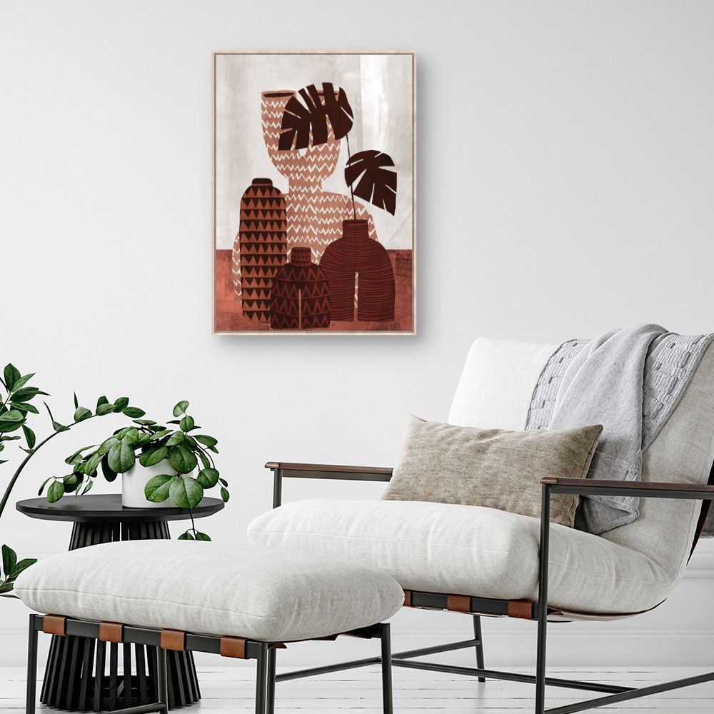 Tableau Vases ethniques modernes