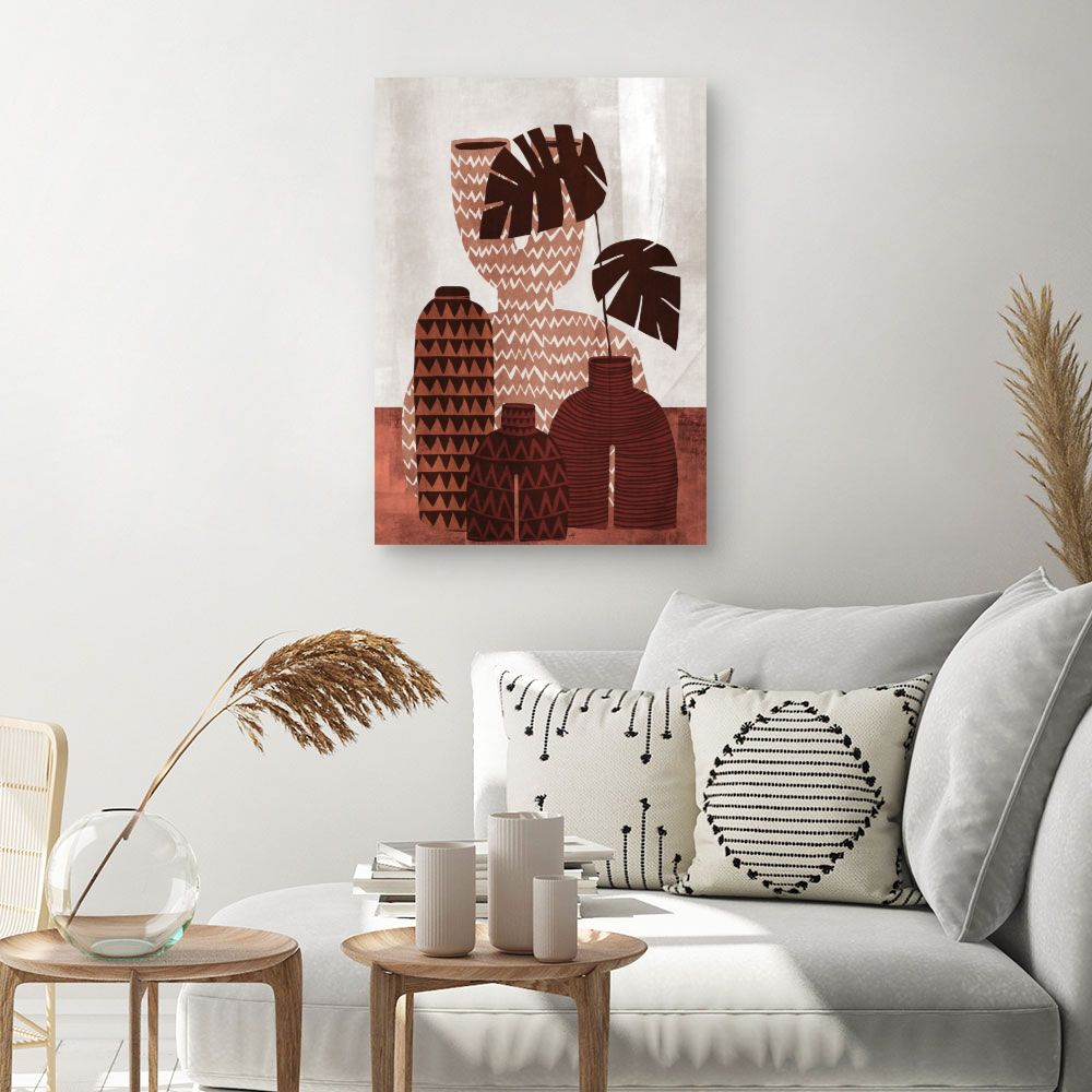 Tableau Vases ethniques modernes