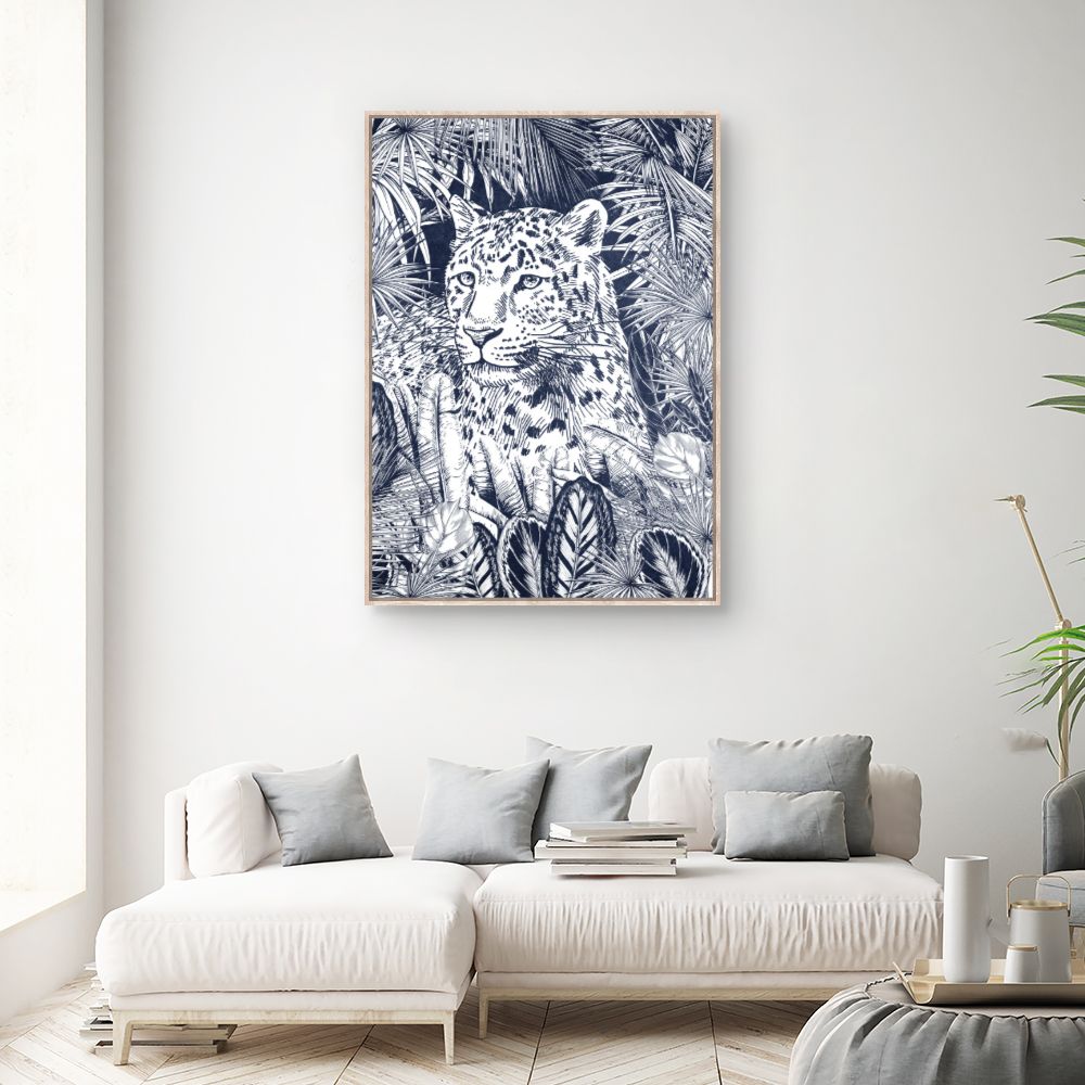 Tableau Léopard majestueux