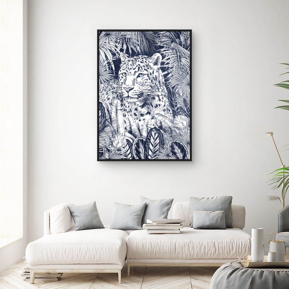 Tableau Léopard majestueux