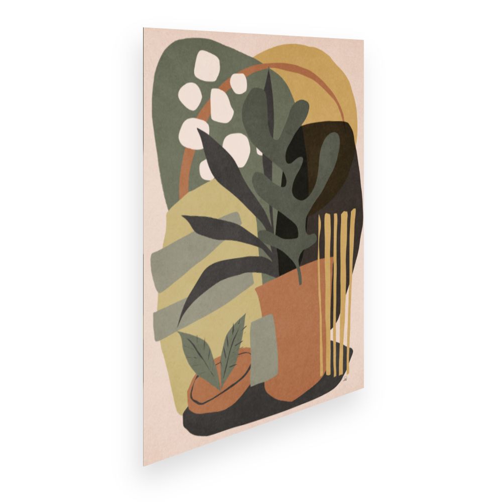 Affiche Feuillage graphique