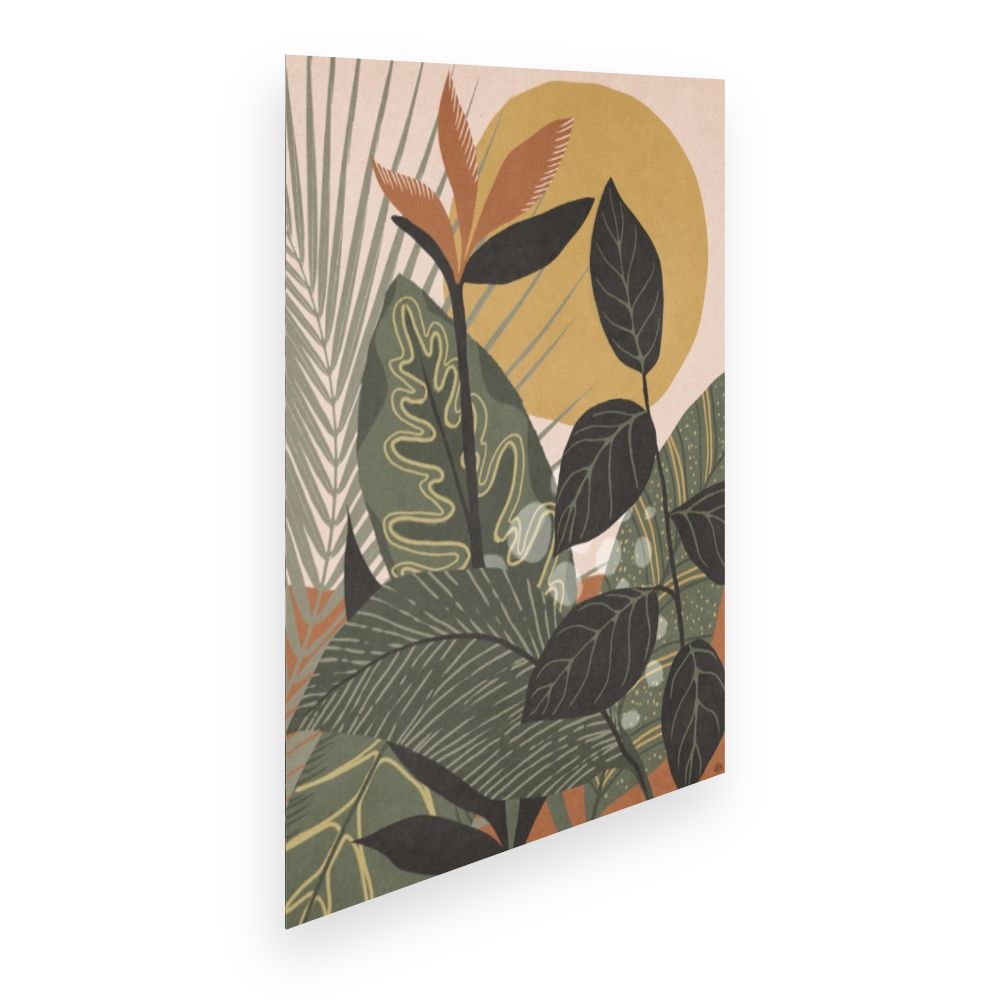 Affiche Feuillage tropical