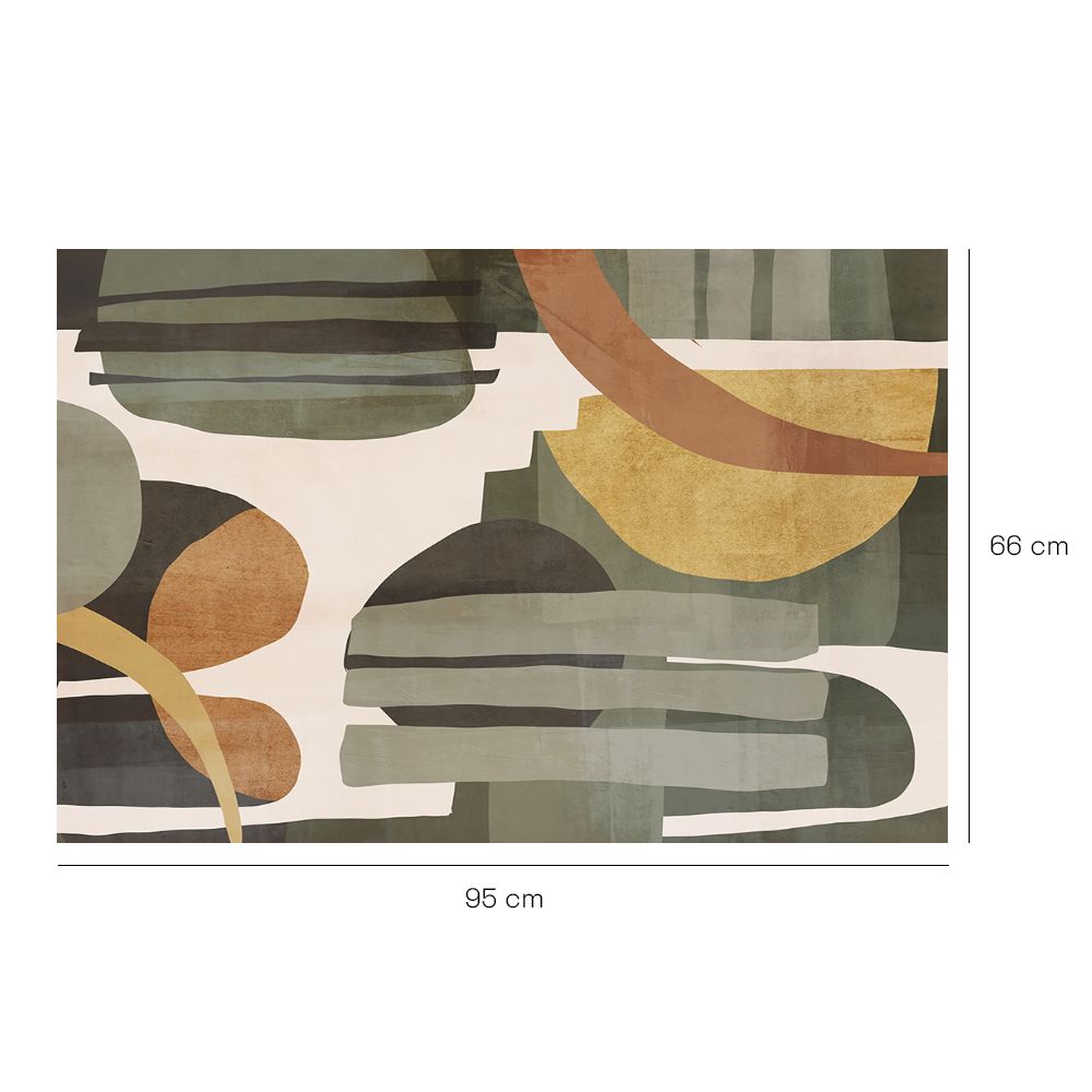 Tapis n°213 Formes abstraites élégantes