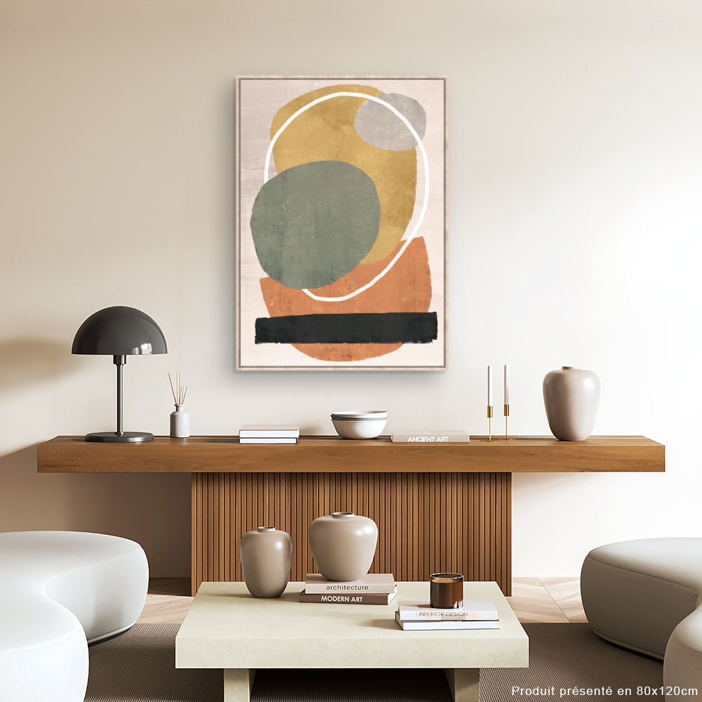 Tableau Formes abstraites élégantes