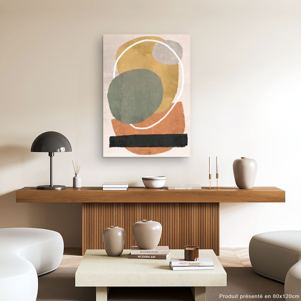 Tableau Formes abstraites élégantes