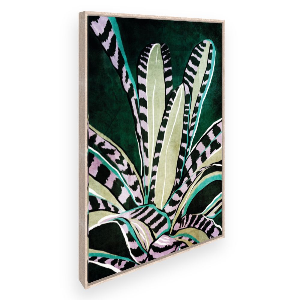 Toile Plante exotique élégante
