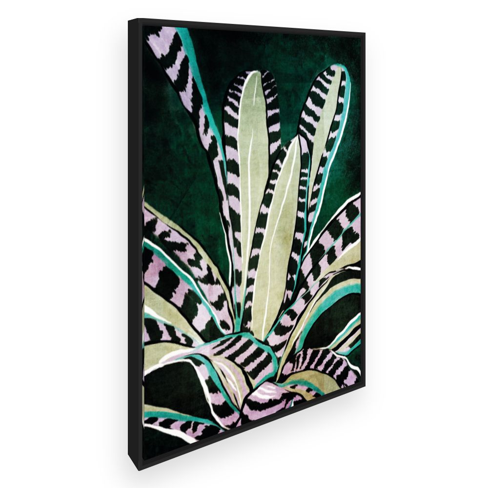 Toile Plante exotique élégante