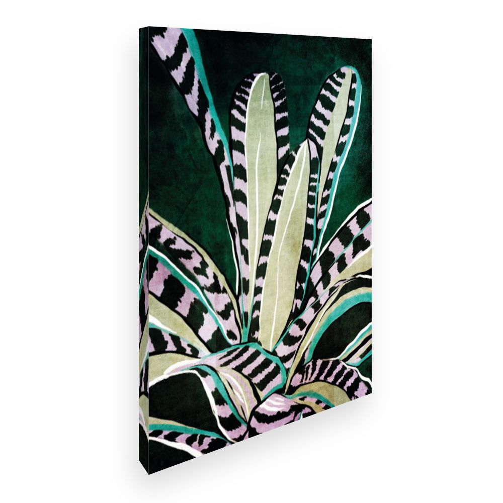 Toile Plante exotique élégante