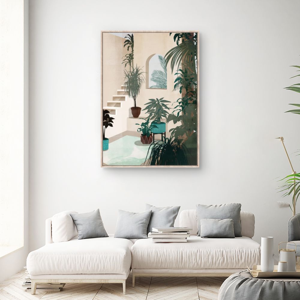 Tableau Oasis intérieur