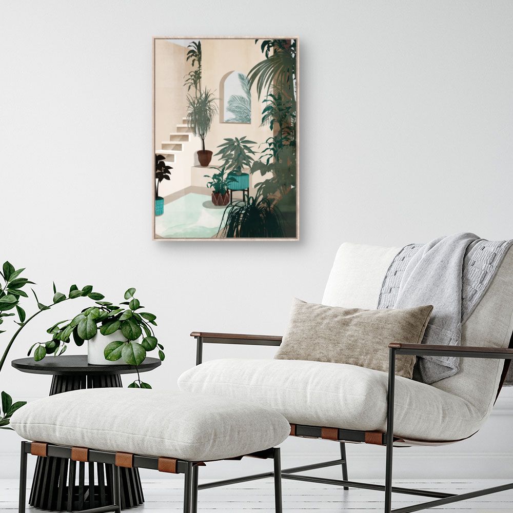 Tableau Oasis intérieur