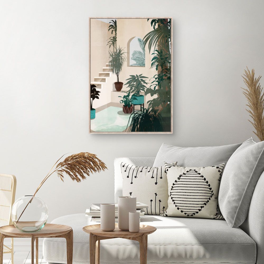 Tableau Oasis intérieur