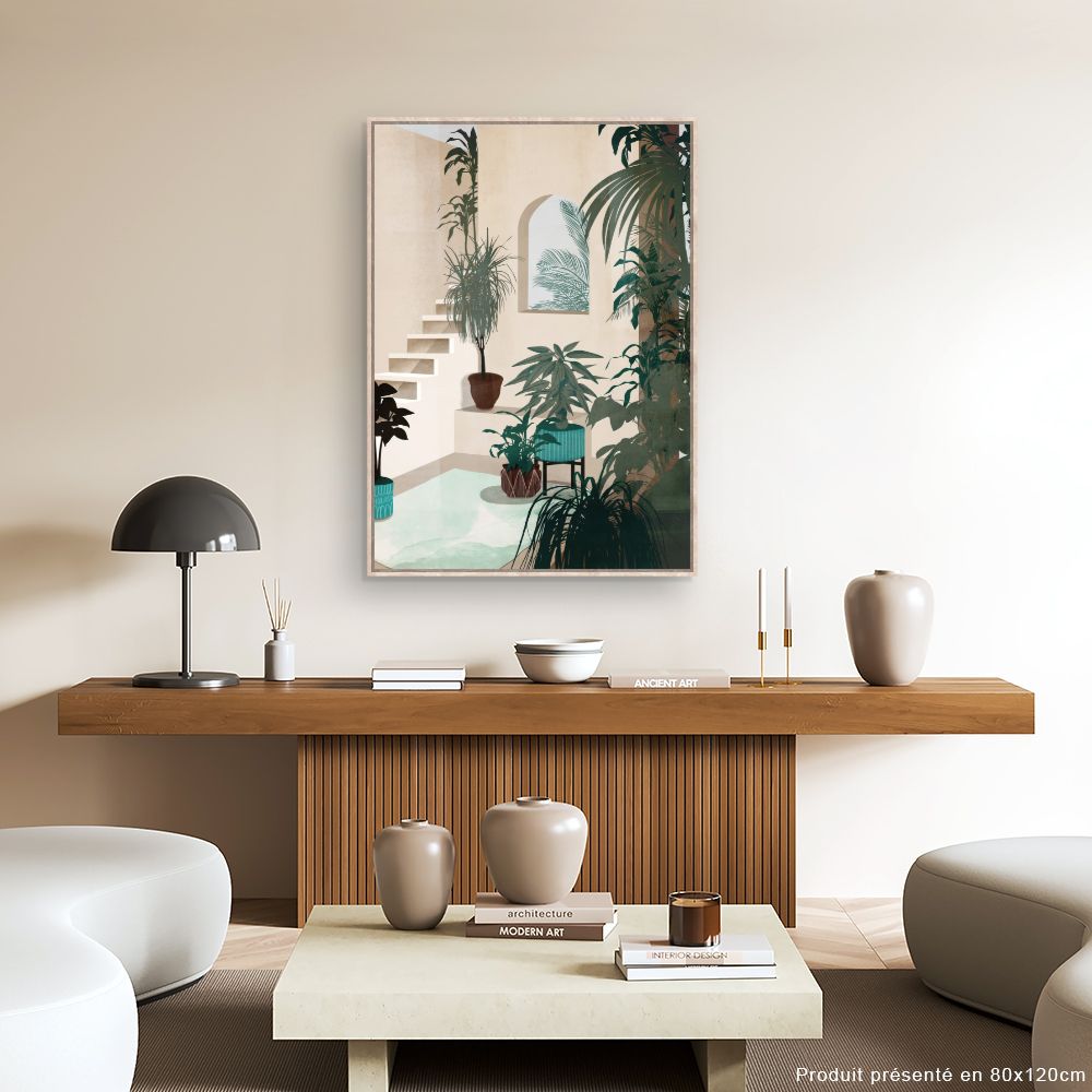 Tableau Oasis intérieur