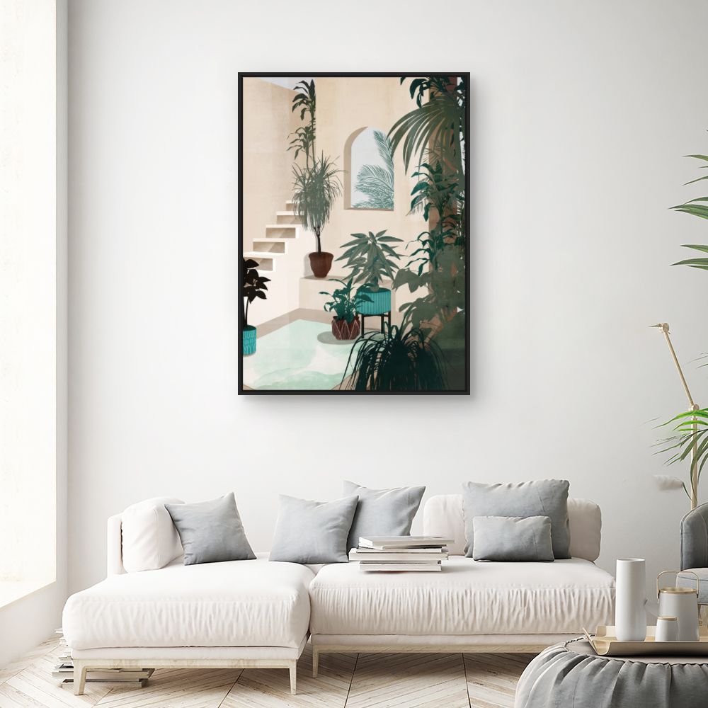 Tableau Oasis intérieur