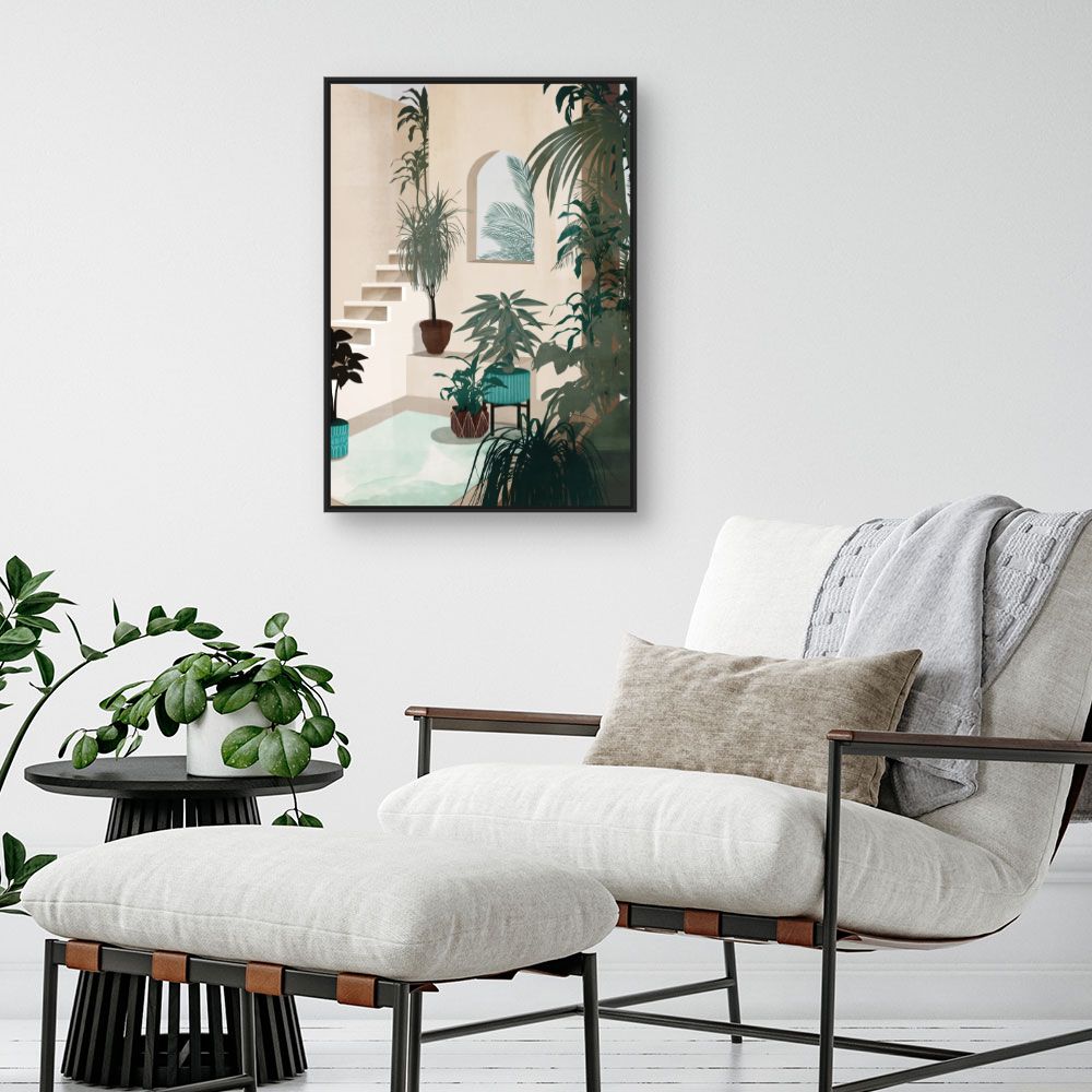 Tableau Oasis intérieur