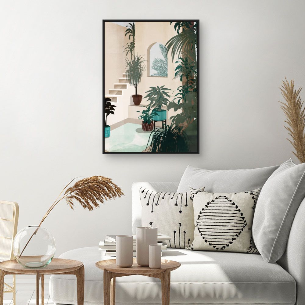 Tableau Oasis intérieur