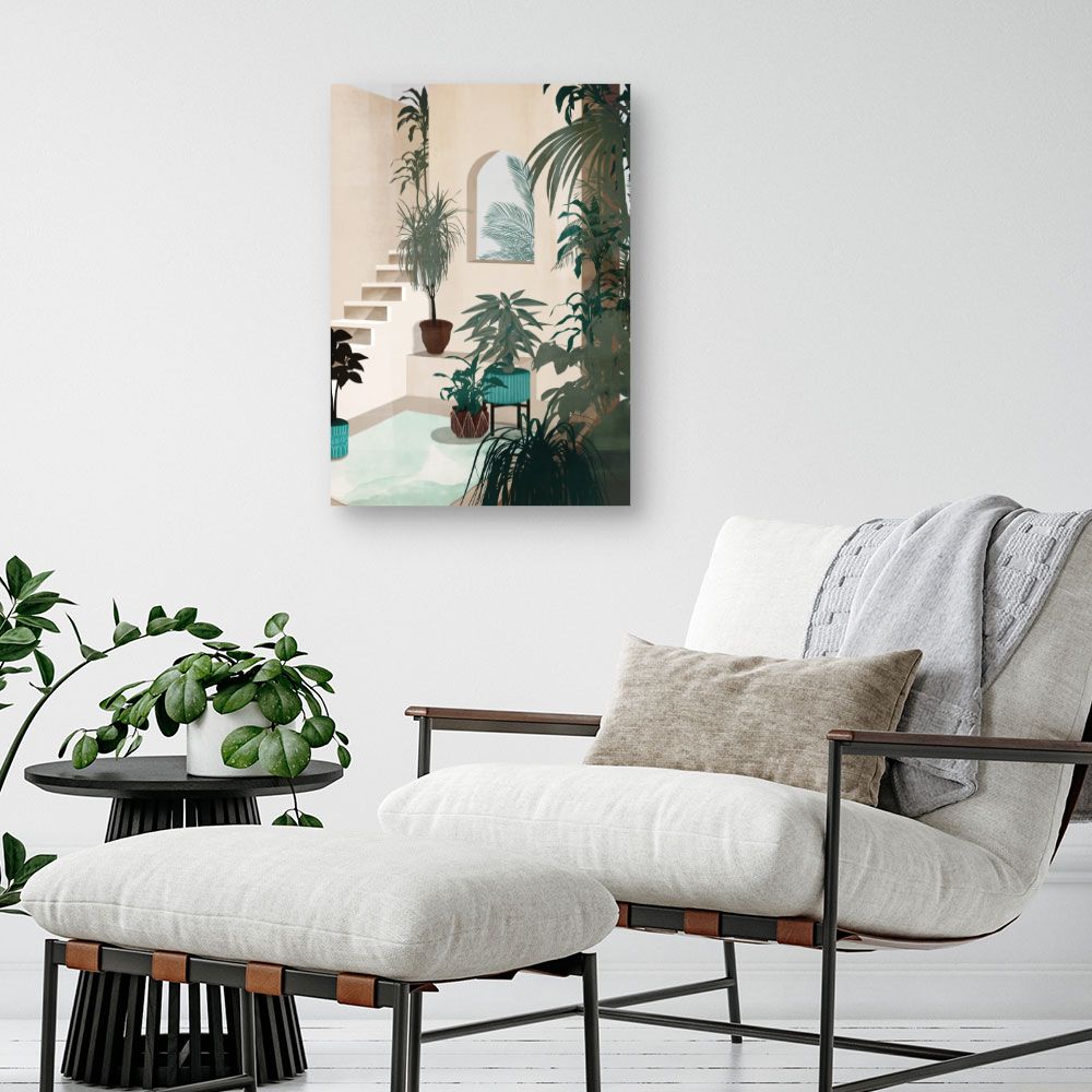 Tableau Oasis intérieur