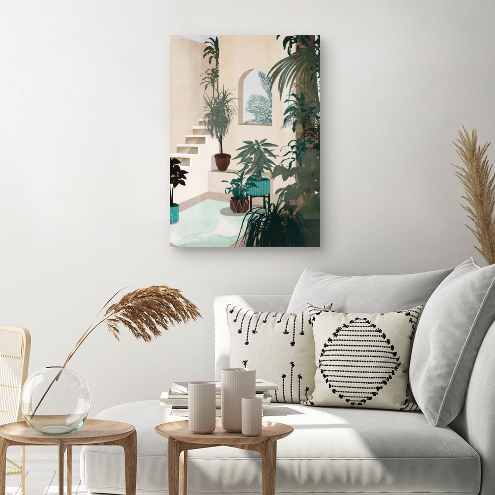 Tableau Oasis intérieur