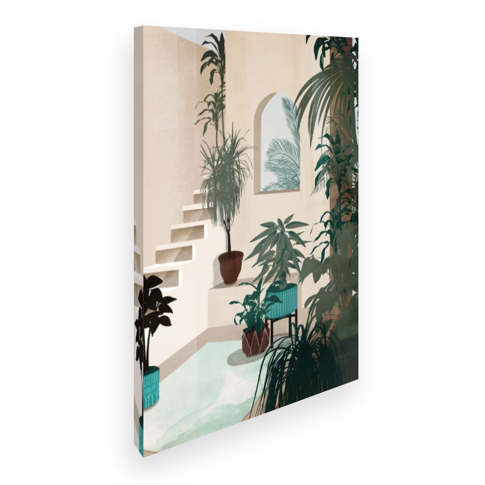 Toile Oasis intérieur