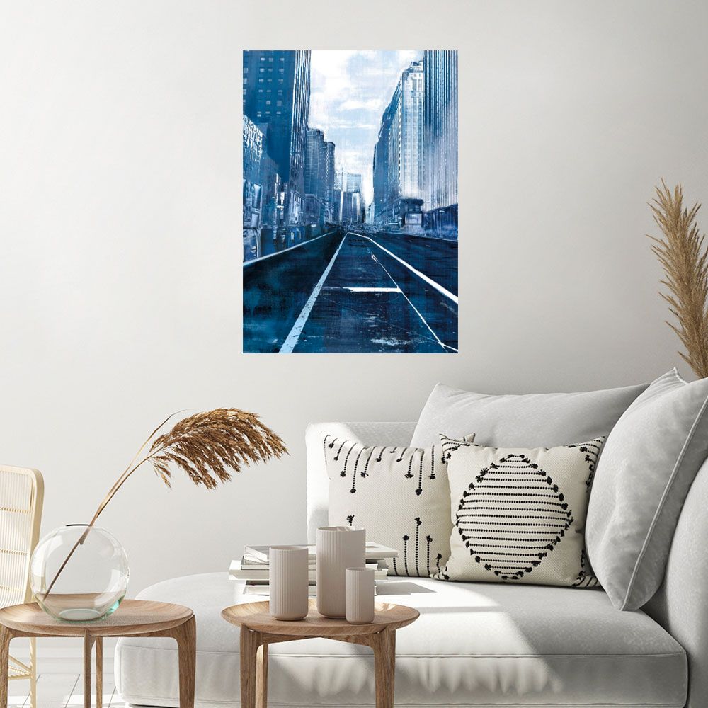 Affiche Rue urbaine moderne