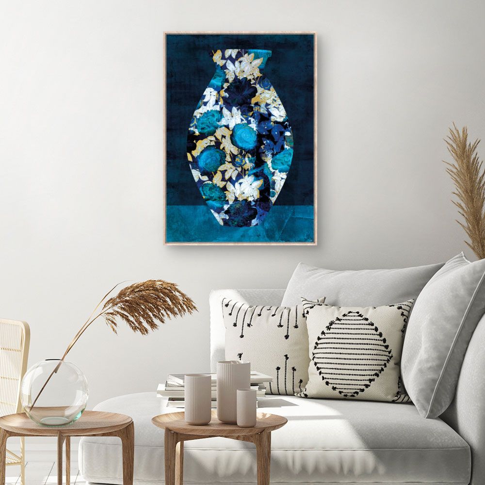 Tableau Vase fleuri majestueux
