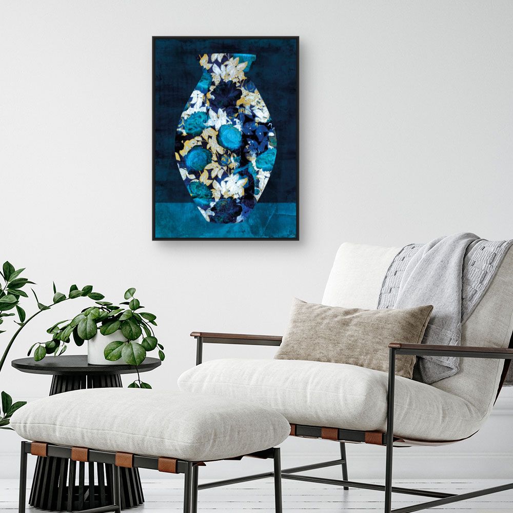 Tableau Vase fleuri majestueux