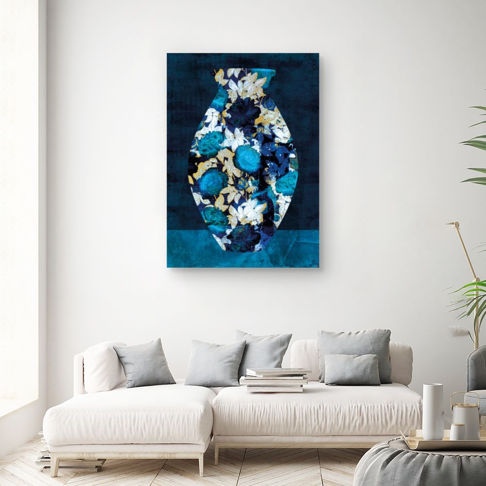 Tableau Vase fleuri majestueux