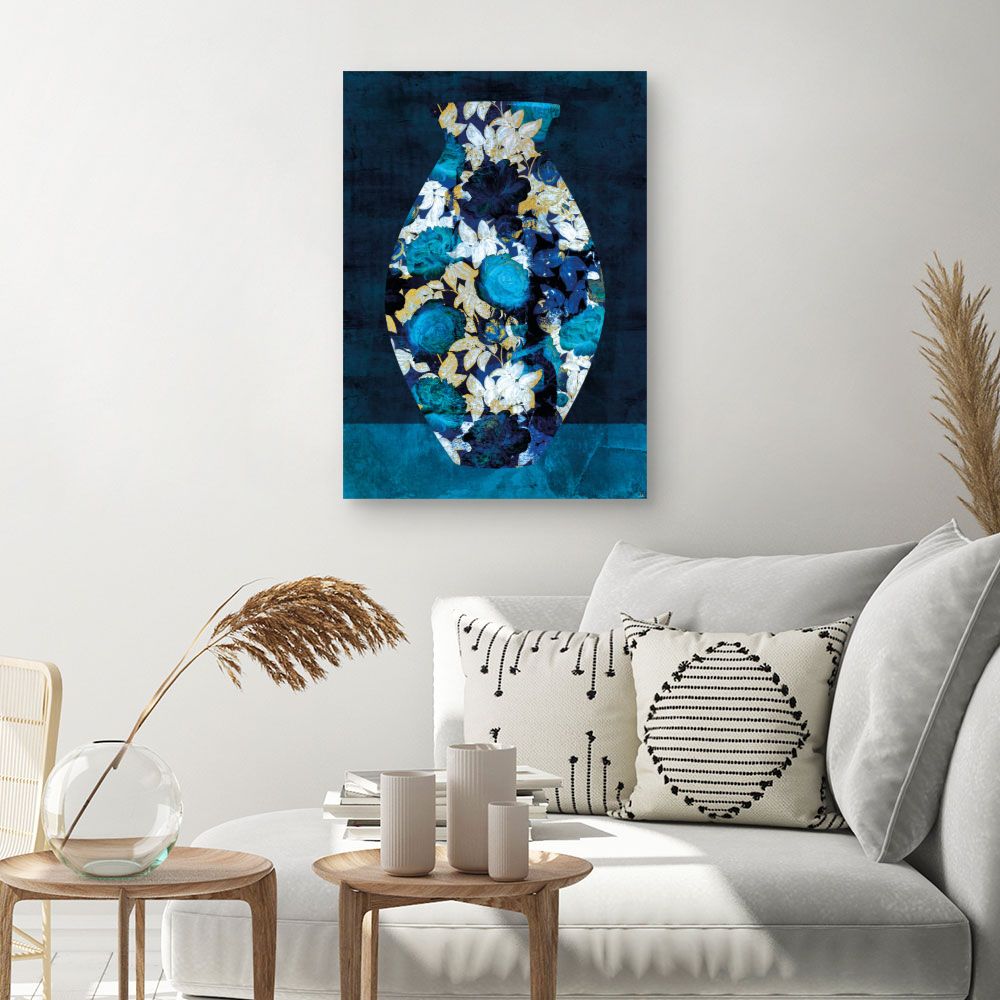Tableau Vase fleuri majestueux