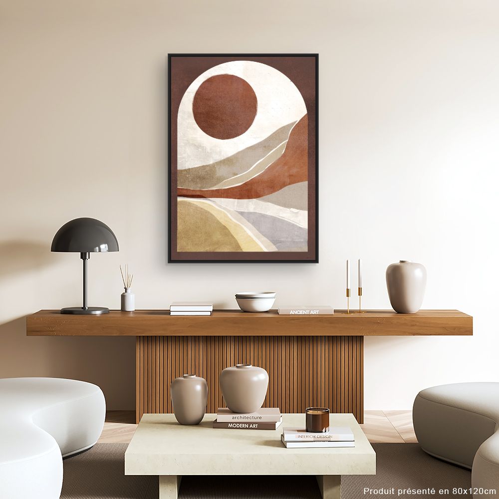 Tableau Paysage abstrait élégant