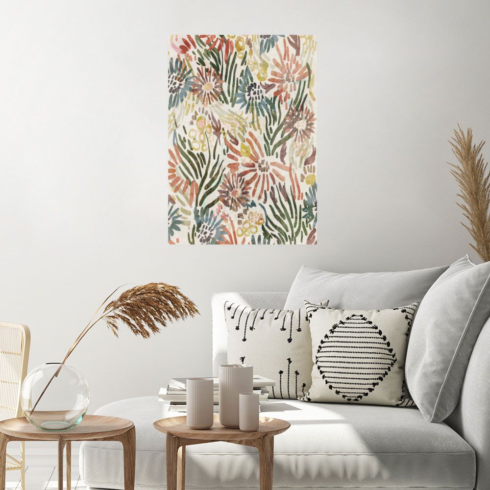 Affiche Fleurs éclatantes