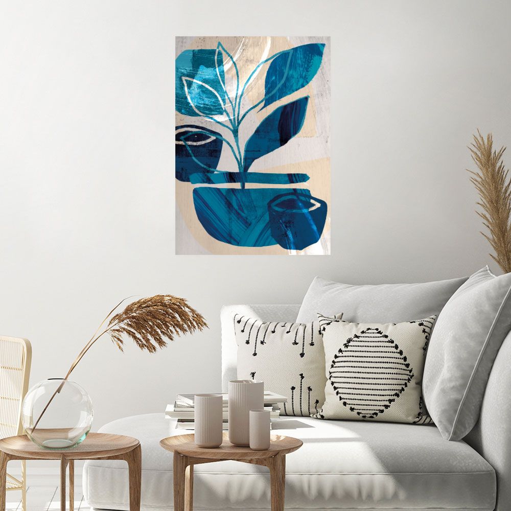 Affiche Feuillage abstrait moderne
