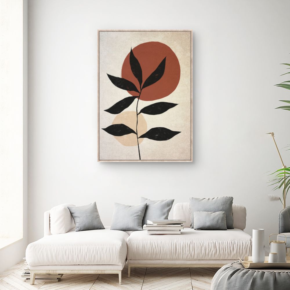 Tableau Feuilles abstraites