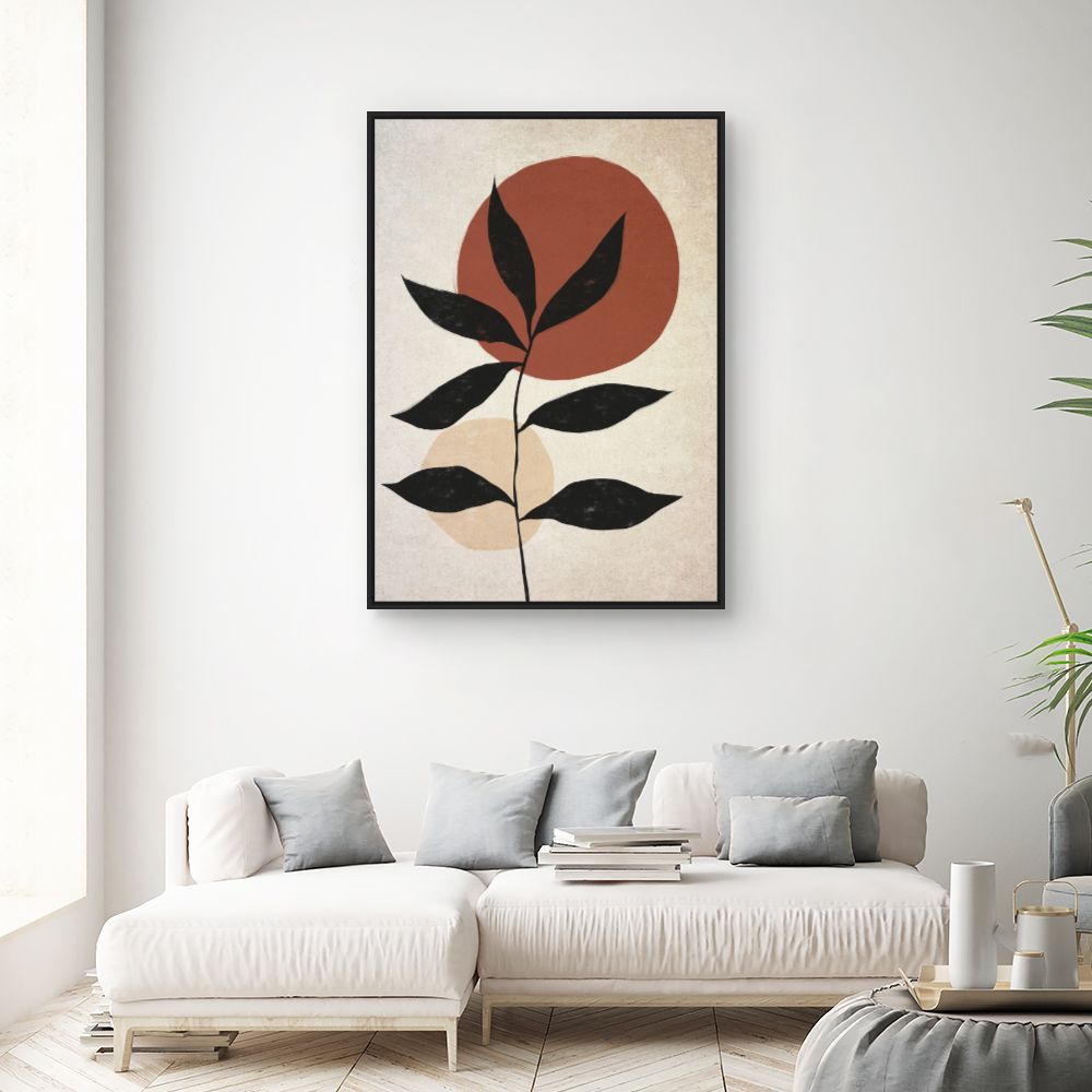 Tableau Feuilles abstraites