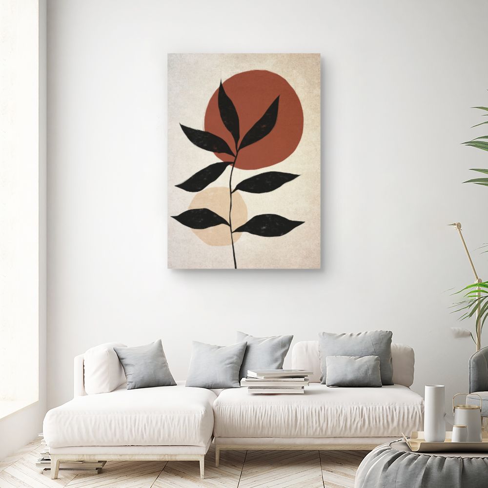 Tableau Feuilles abstraites