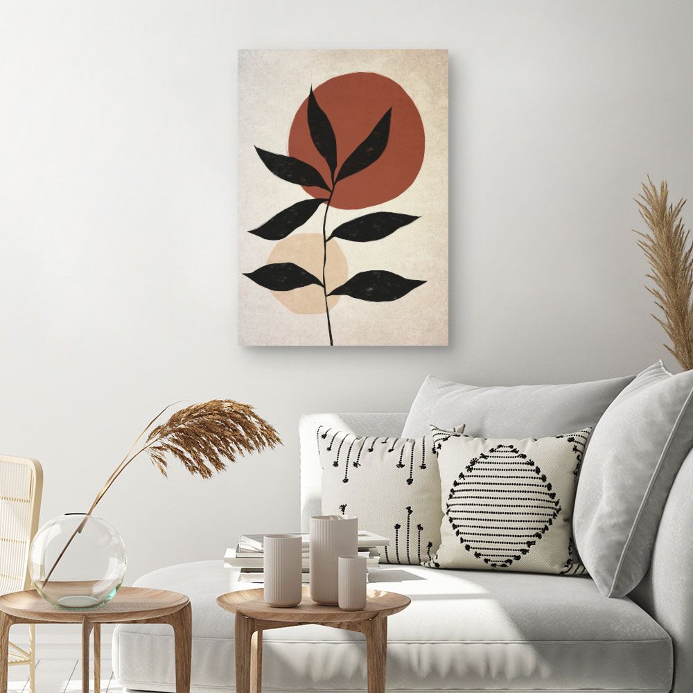 Tableau Feuilles abstraites