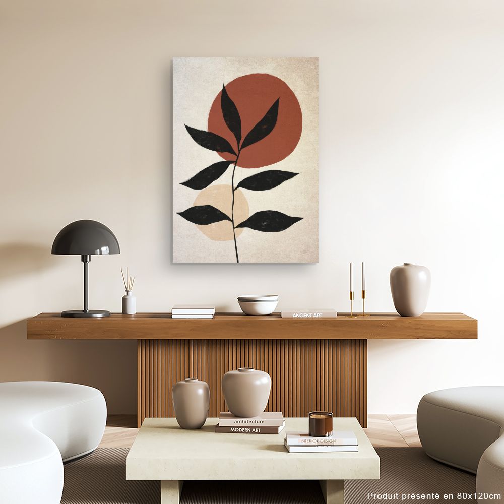 Tableau Feuilles abstraites
